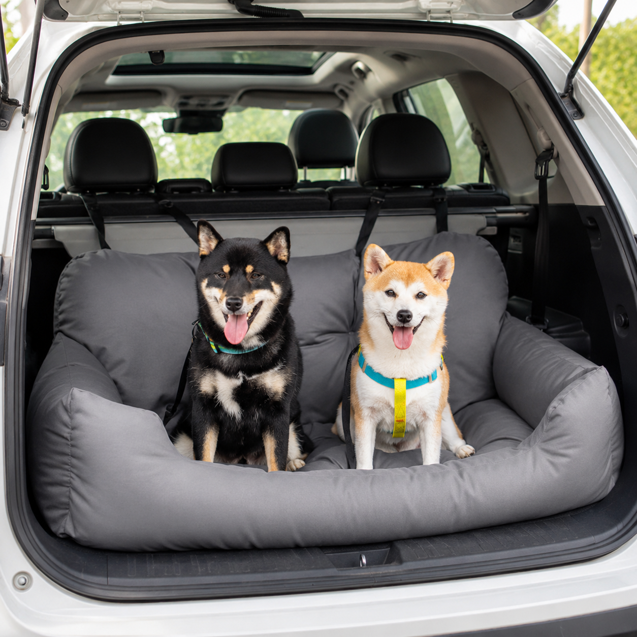 Large Dog Car Seat Bed for Back Seat