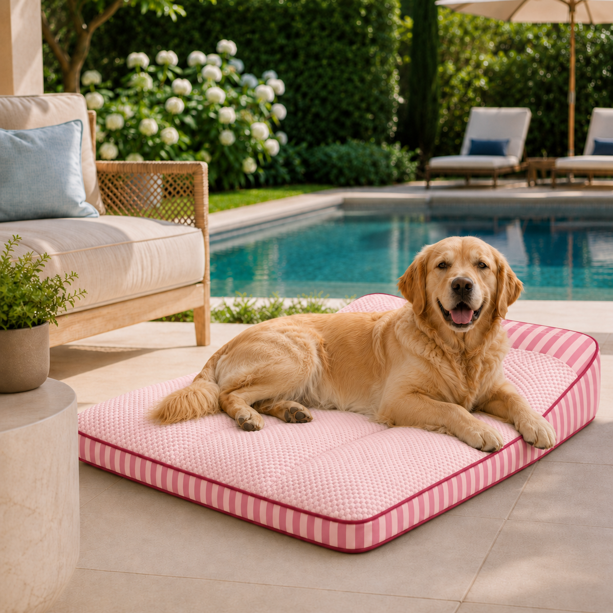 Cooling Orthopedic Dog Bed | Large Design with Joint Support & Breathable Fabric for Ultimate Comfort