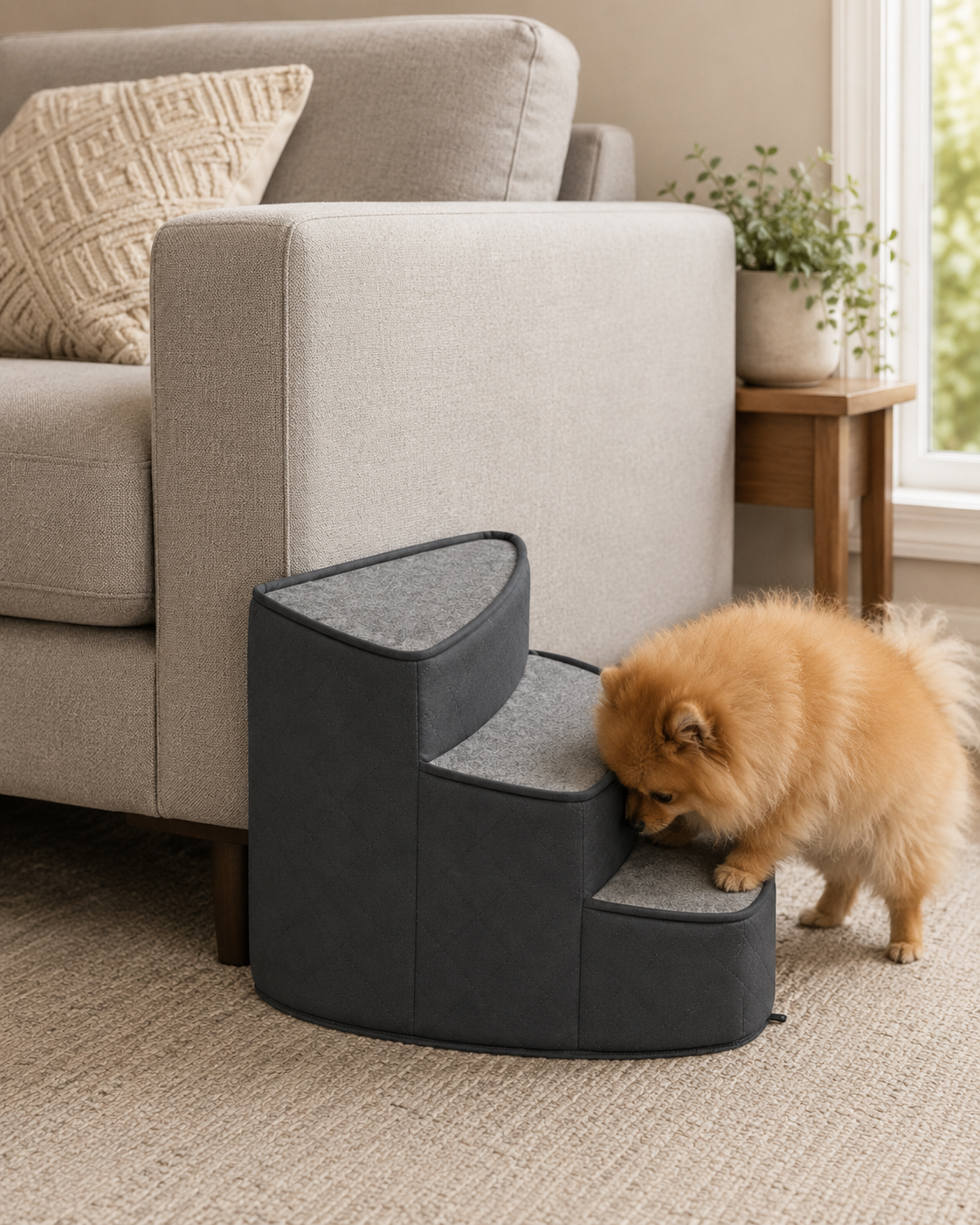 Dog Steps for Bed with Joint-Friendly Design |