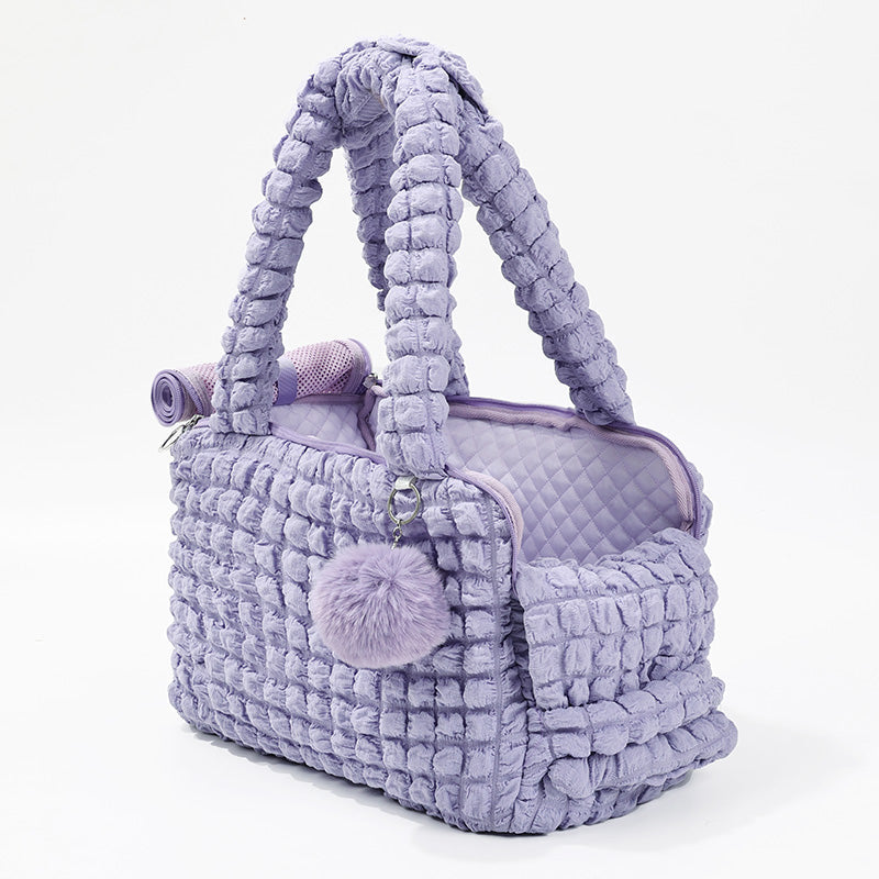 Cat Carrier Shoulder Bag – Lightweight Breathable Tote with Removable Cushion - view 16
