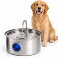 Stainless Steel Dog Water Fountain