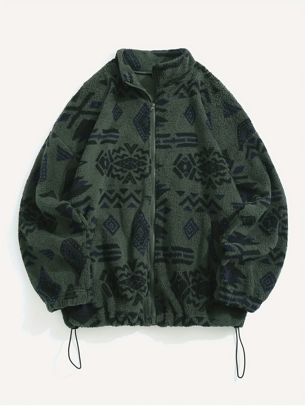 Rosalind Geometric Fleece Zip Jacket - image 9