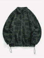 Rosalind Geometric Fleece Zip Jacket - image 9