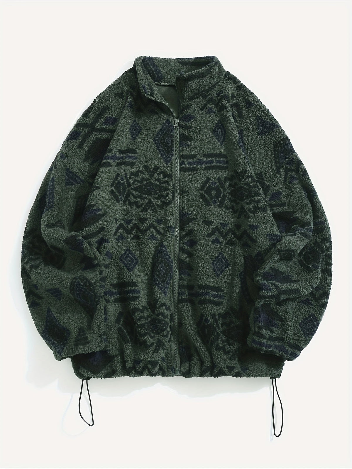 Rosalind Geometric Fleece Zip Jacket - image 9