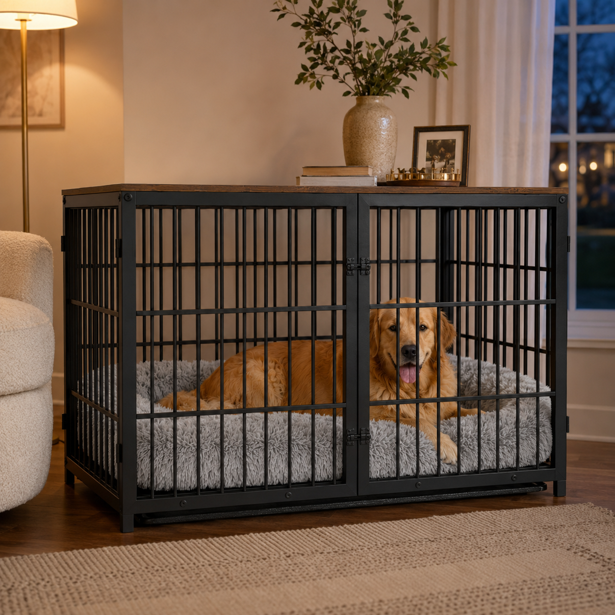 luxury dog crate