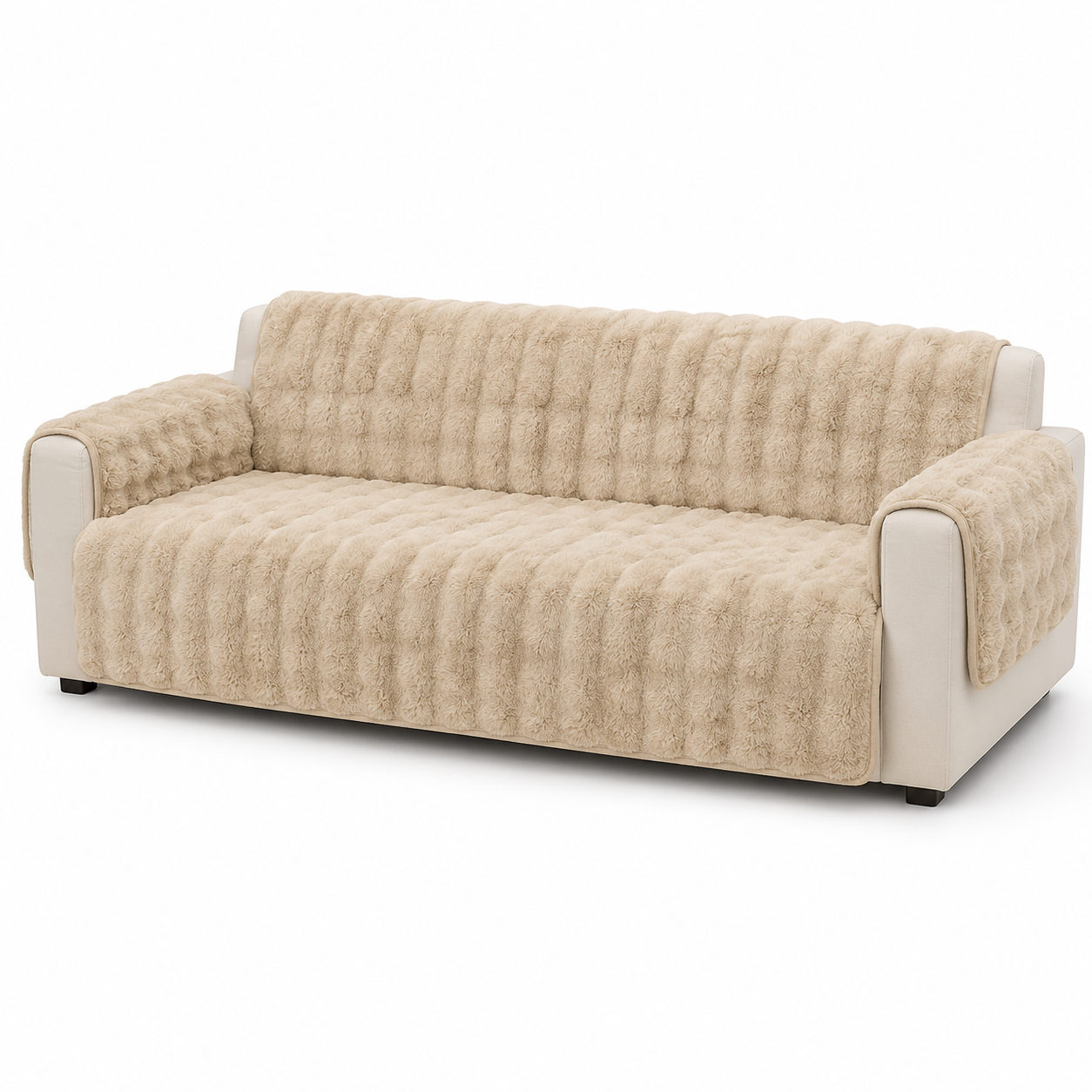 Water-Resistant Couch Cover for Dogs – Non-Slip Plush Sofa Protector