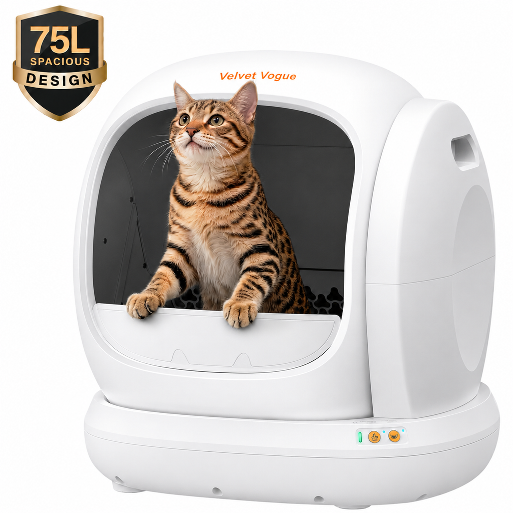 Self-Cleaning Cat Litter Box