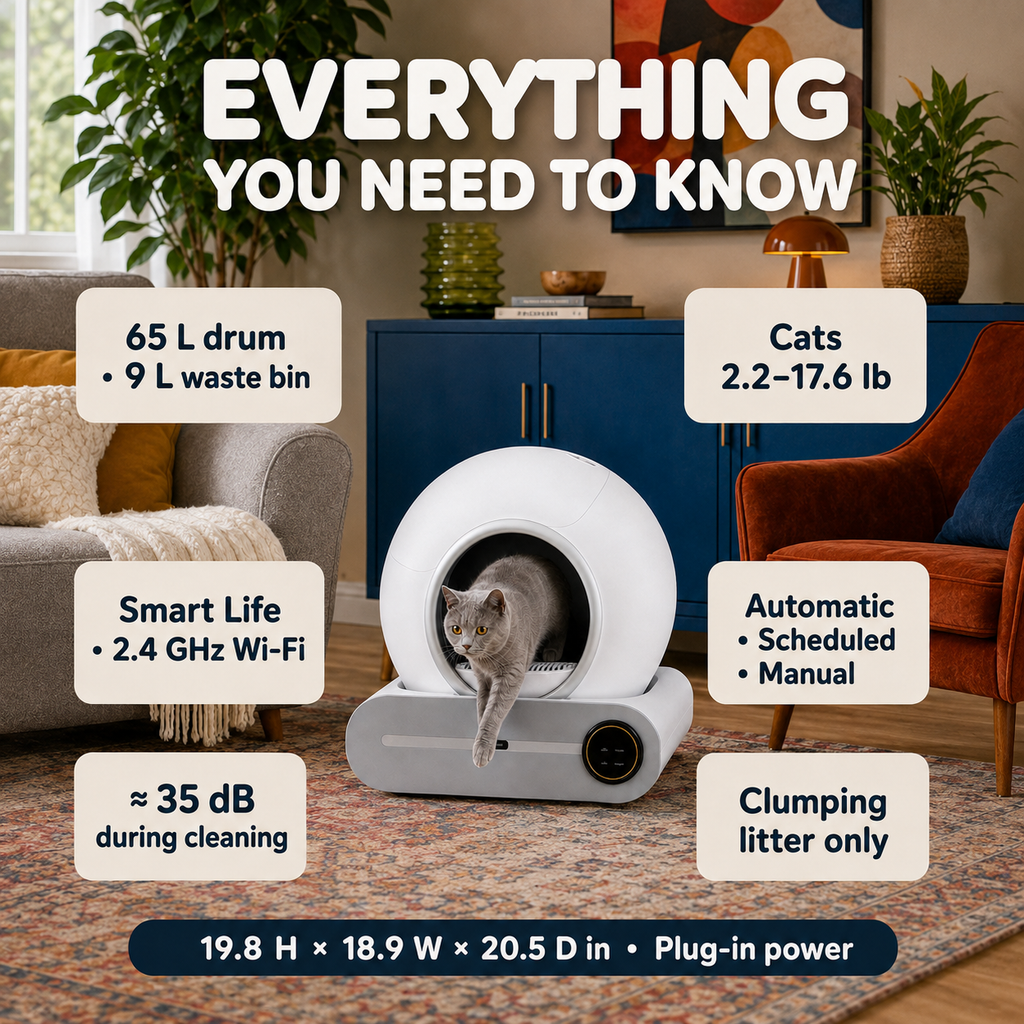 Self Cleaning Litter Box