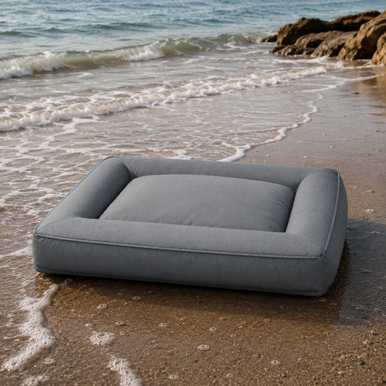 Dog Bed with Waterproof Fabric | Anti-Anxiety Design for Ultimate Comfort