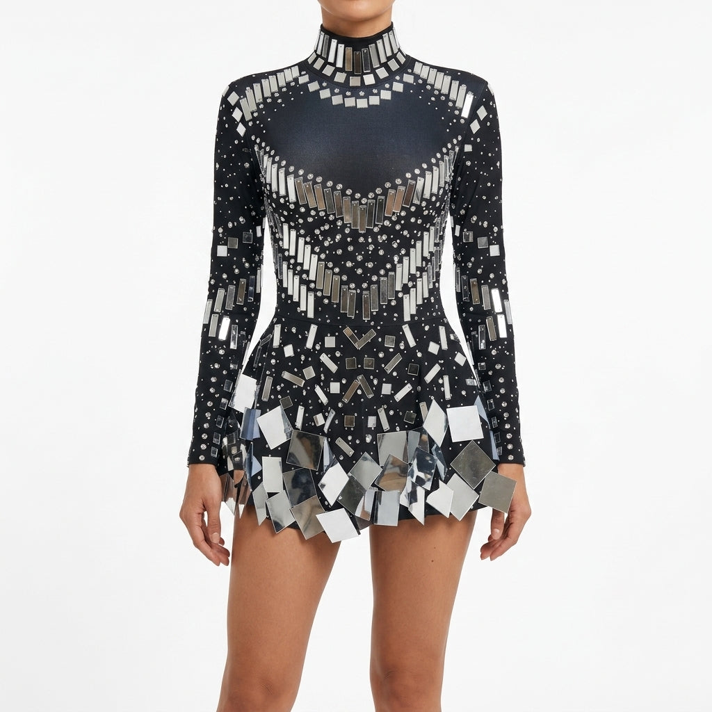 Delphine Sequin Mini Dress