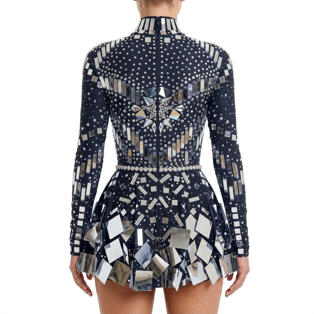 Delphine Sequin Mini Dress