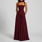 Astrid Draped Maxi Dress