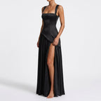 Astrid Draped Maxi Dress