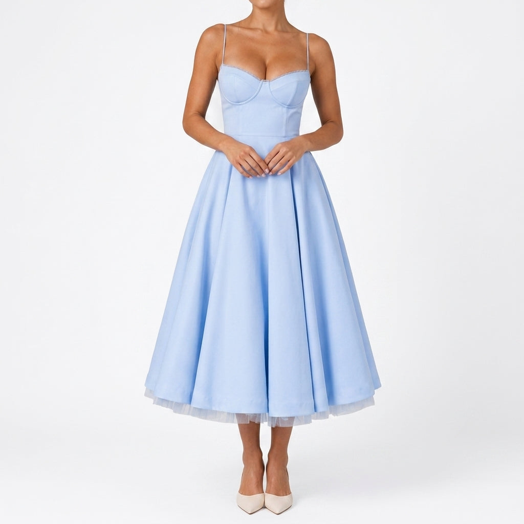Astrid Corset Midi Dress