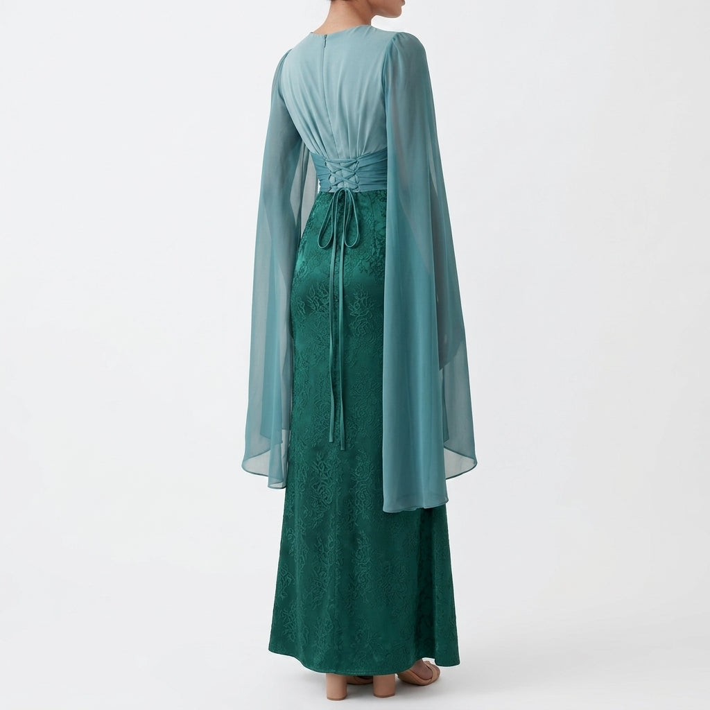 Adrien Lace Maxi Dress