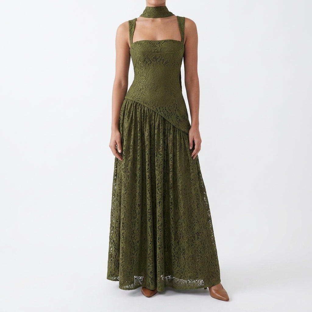 Elio Lace Maxi Dress