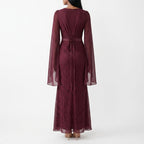 Adrien Lace Maxi Dress