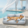 Ice Silk Cooling Dog Bed – Breathable Summer Sofa Bed with Washable Cover - view 19