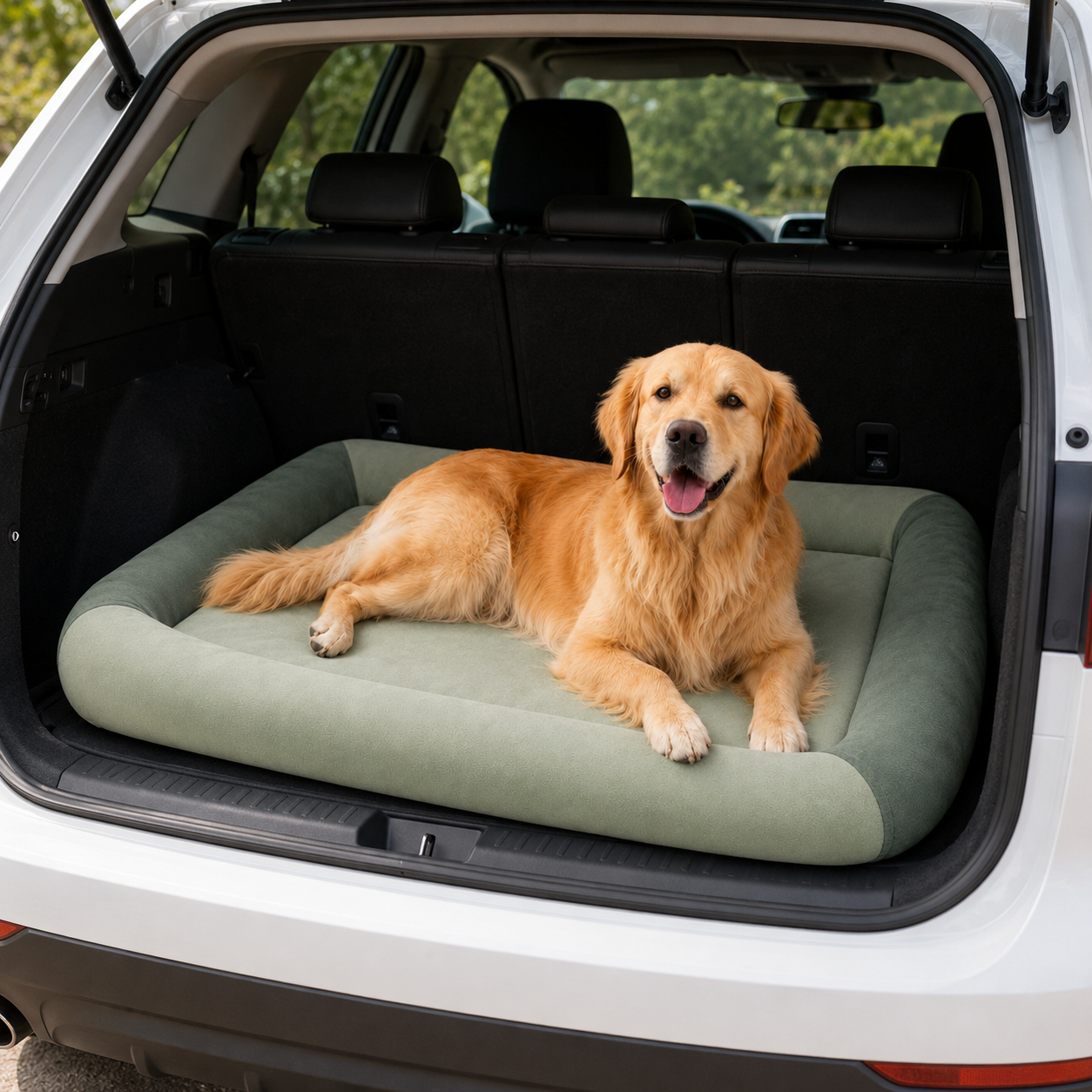 Cooling Dog Bed with Waterproof Design & Plush Texture | Ideal for Summer Comfort