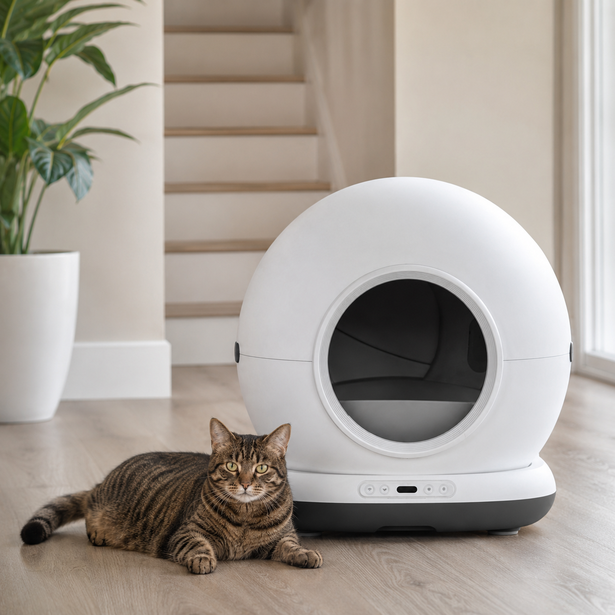 Automatic Self-Cleaning Litter Box