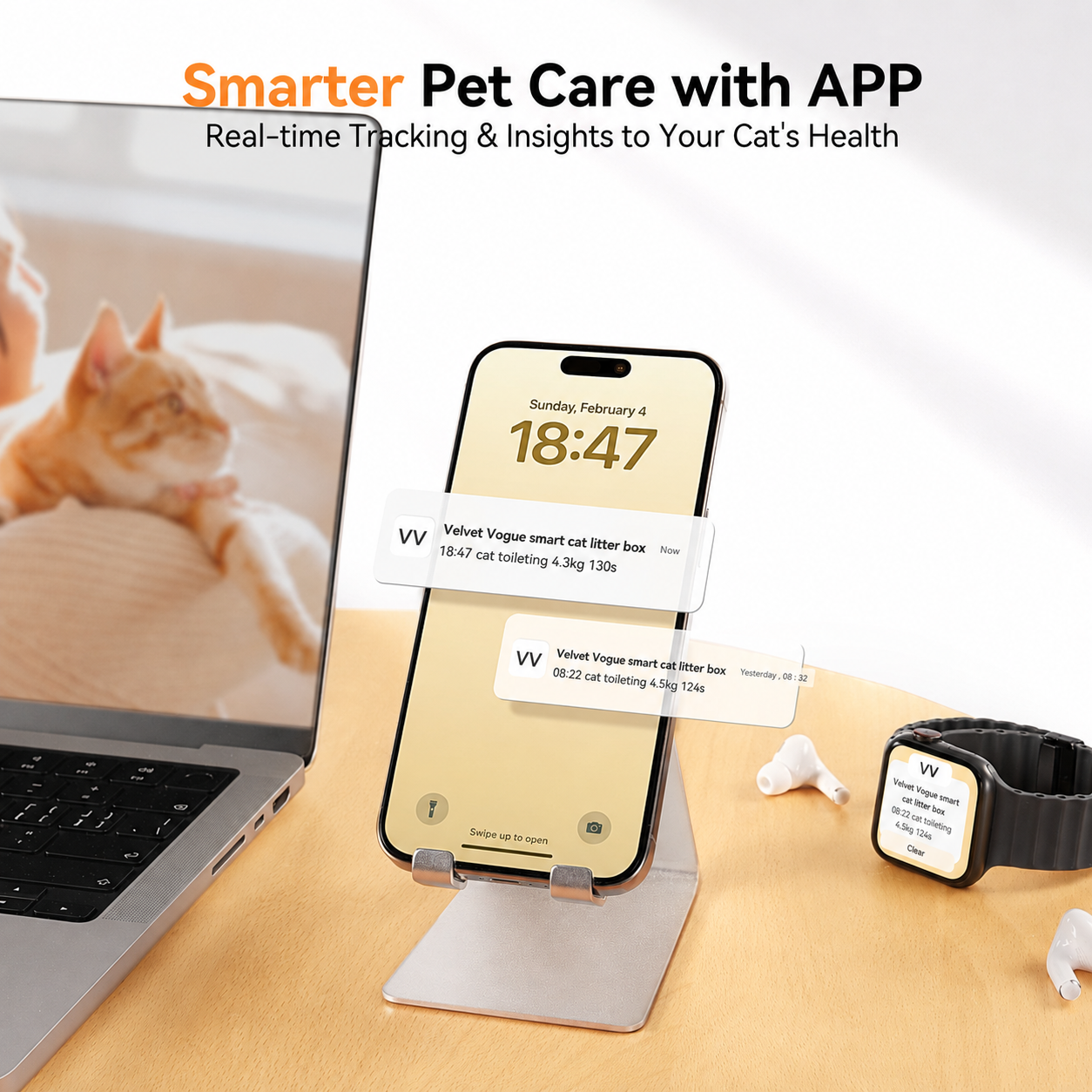 Self-Cleaning Cat Litter Box