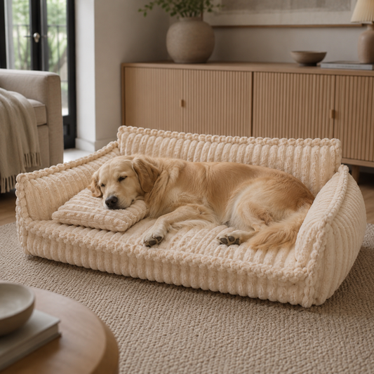 Luxury Orthopedic Dog Sofa Bed with Supportive Design | Cozy Rest for Pets