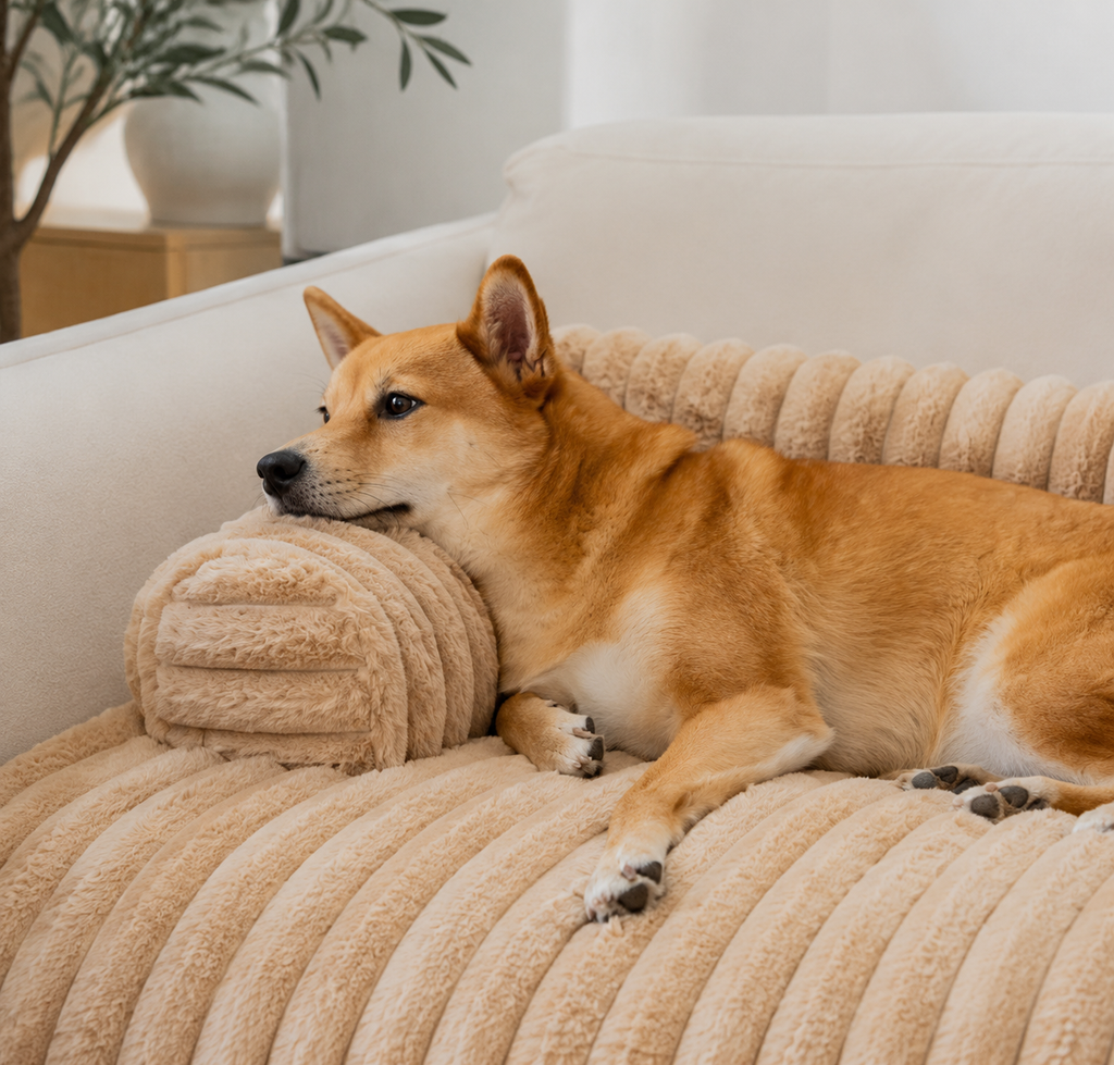 Fluffy Sofa Blanket Bolster Dog Mat Couch Cover