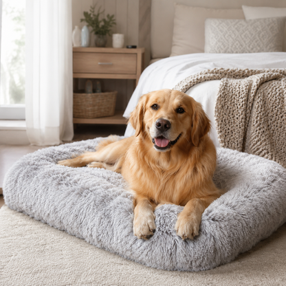 Comfort Haven | Orthopedic Dog Pillow with Supportive Design | Ideal for Restful Sleep