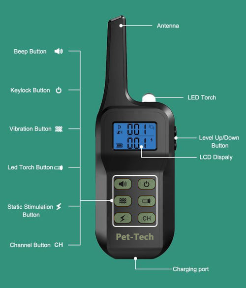 2 in 1 - Bark & Remote training collar