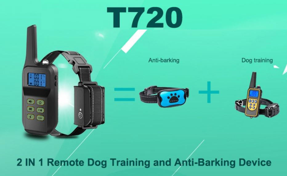 2 in 1 - Bark & Remote training collar