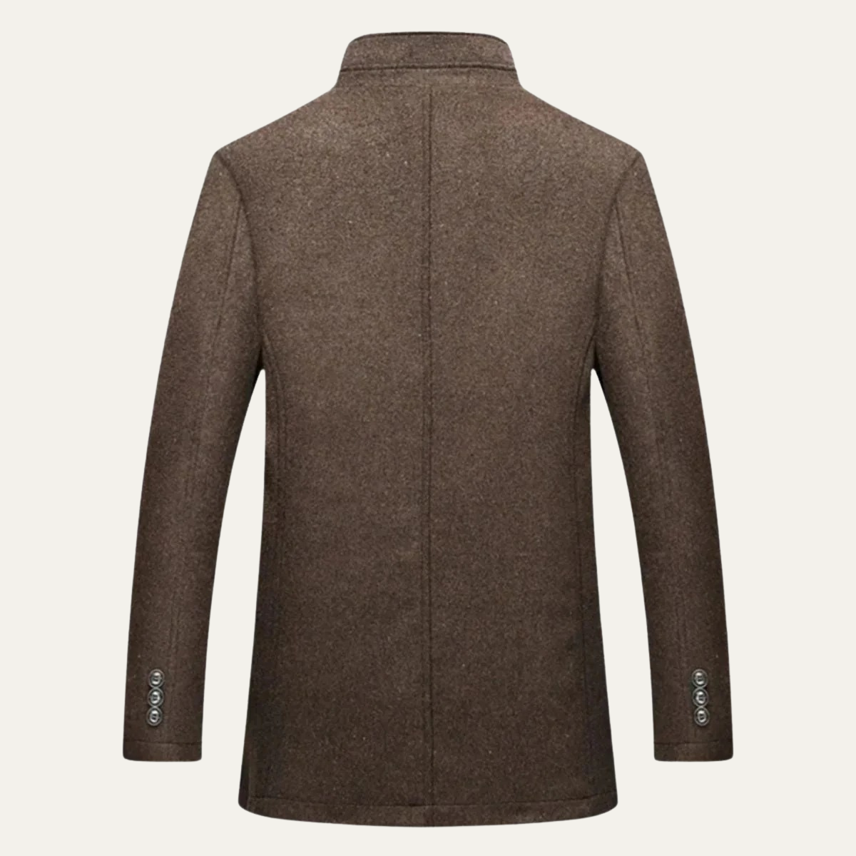 Montague Stand Collar Button Coat - image 5
