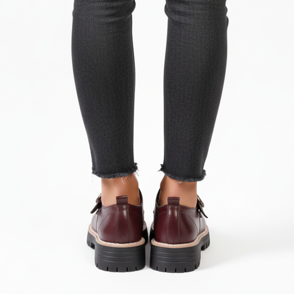 Henrietta Leather Monk Strap Loafers - image 6