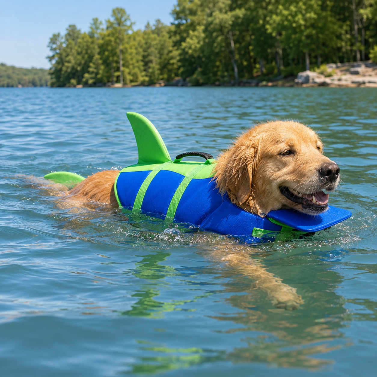 Shark-Fin Dog Life Jacket