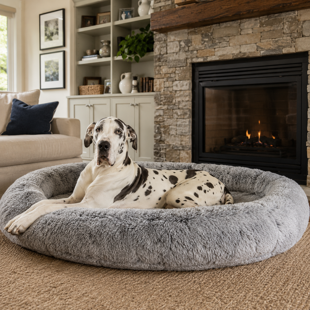 Ultimate Comfort | Large Dog Bed with Waterproof Design | Cozy Space for Deep Sleep