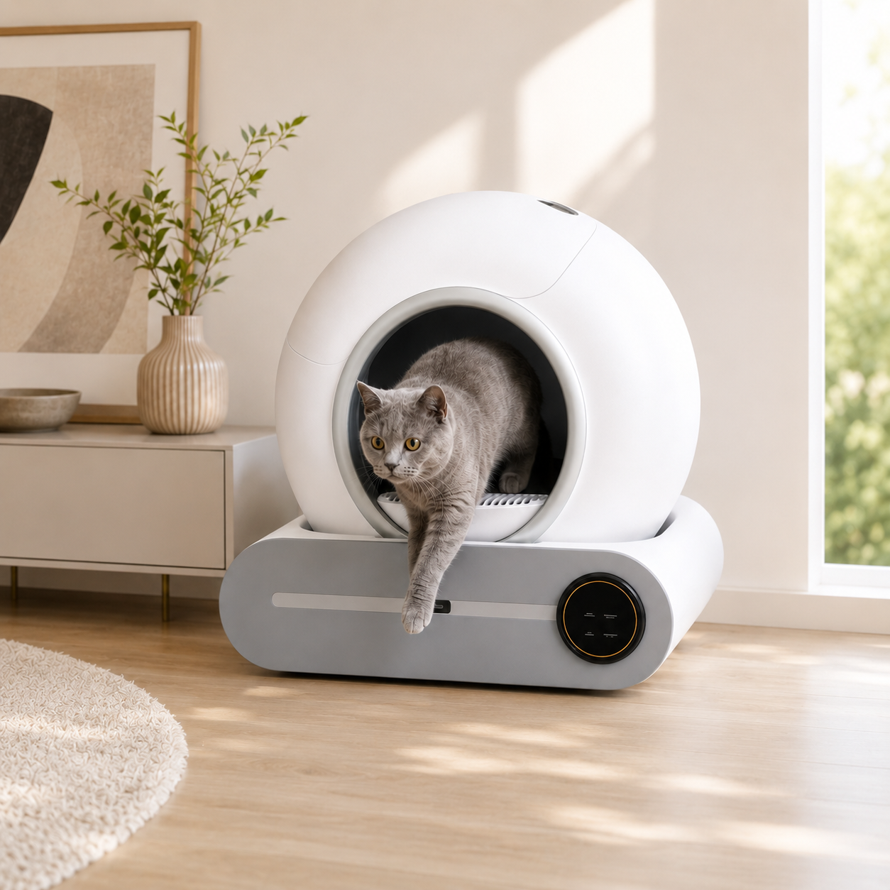 Self Cleaning Litter Box