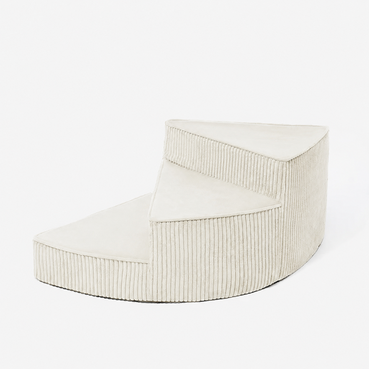Spiral Dog Stairs for Bed – Corduroy Corner Steps That Hug the Furniture