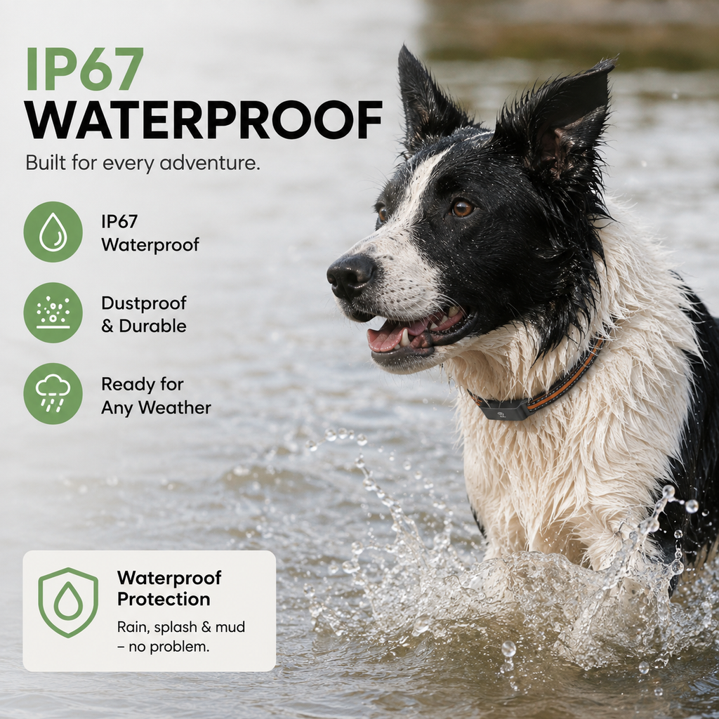 4G GPS Tracker for Pets  Waterproof