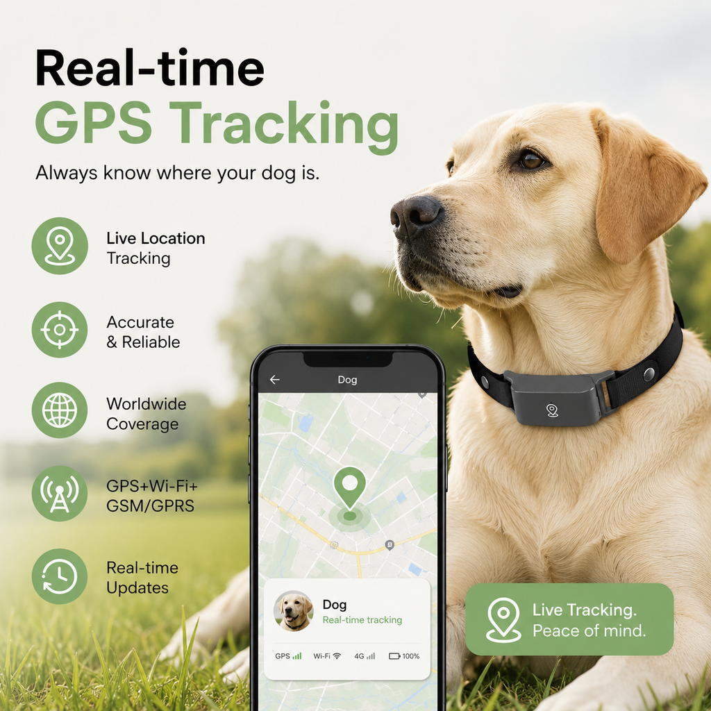 4G GPS Tracker for Pets  Waterproof