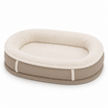 Orthopedic Dog Bed | Plush Faux Leather with Removable Cover | Cozy Retreat for Joint Support