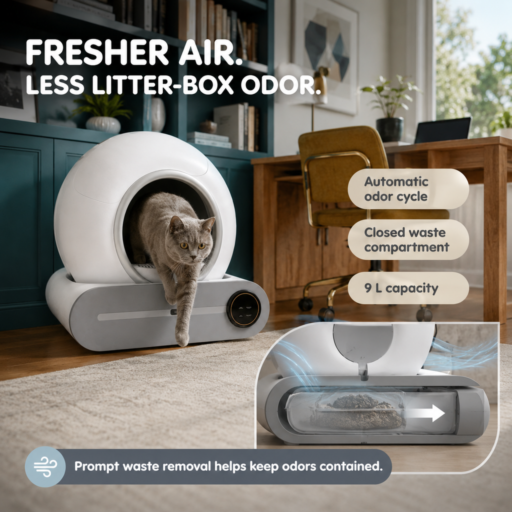 Self Cleaning Litter Box