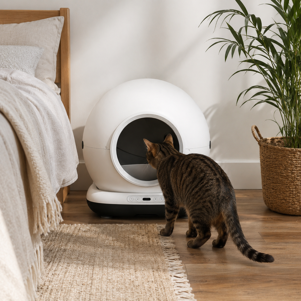 Automatic Self-Cleaning Litter Box