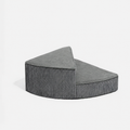 Spiral Dog Stairs for Bed – Corduroy Corner Steps That Hug the Furniture