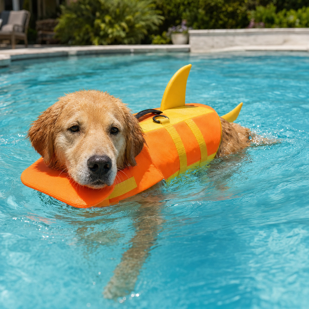 Shark-Fin Dog Life Jacket