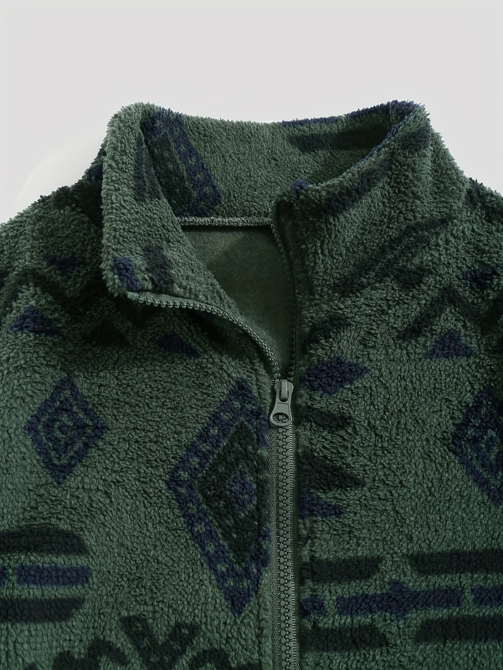 Rosalind Geometric Fleece Zip Jacket - image 11