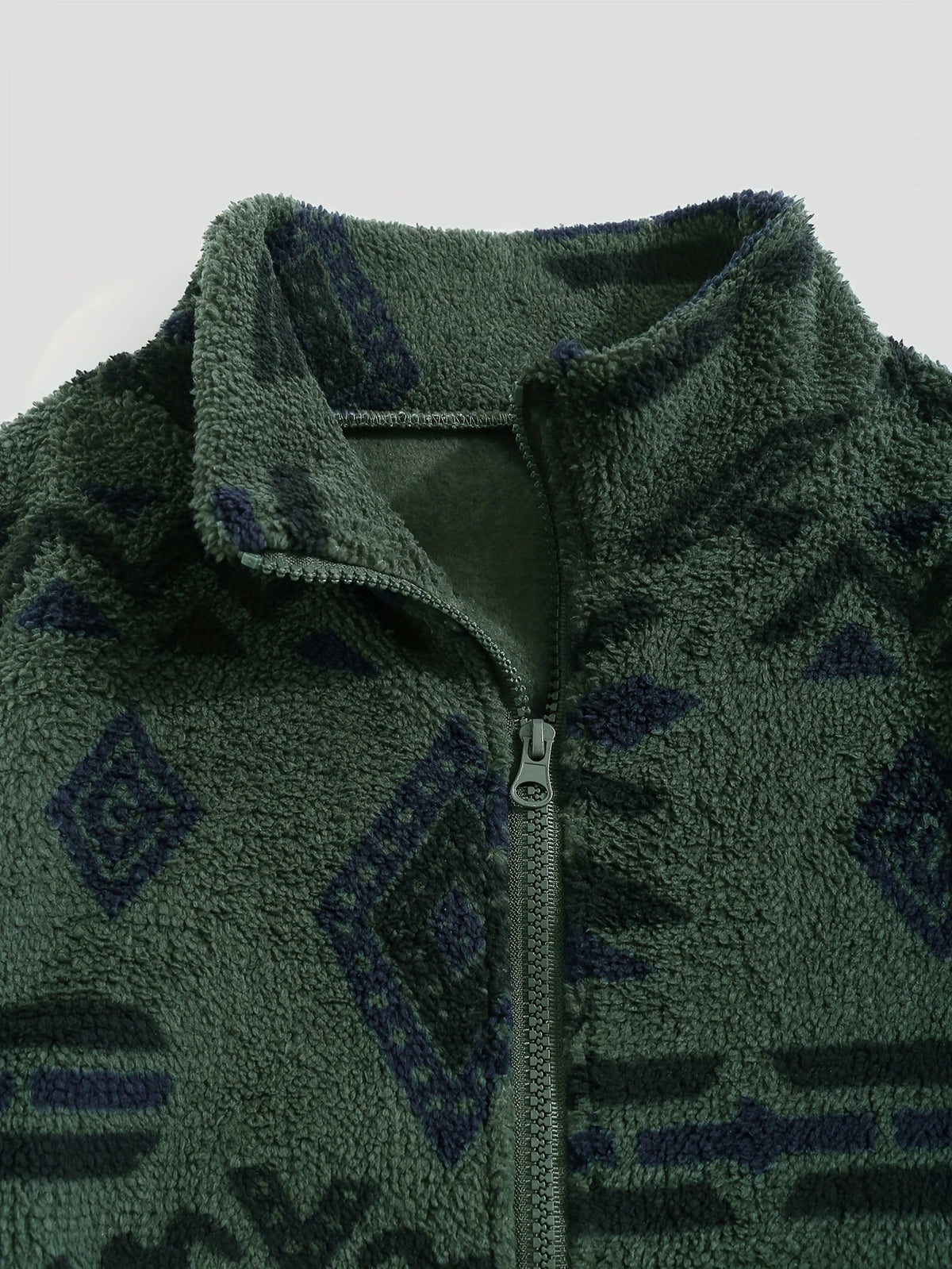 Rosalind Geometric Fleece Zip Jacket - image 11