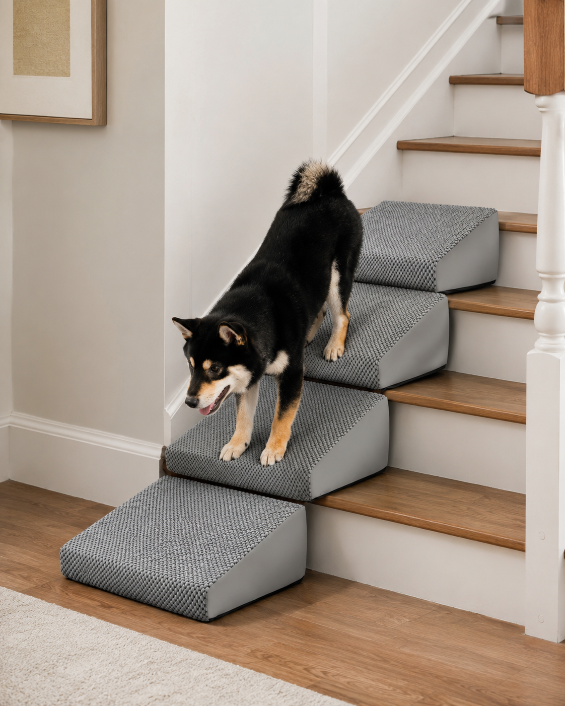Comfort Paws | Dog Ramp for Bed with Non-Slip Design | Safe Climbing Aid for Small and Senior Pets
