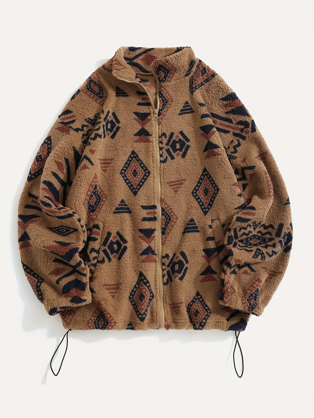 Rosalind Geometric Fleece Zip Jacket - image 13
