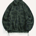 Rosalind Geometric Fleece Zip Jacket - image 2