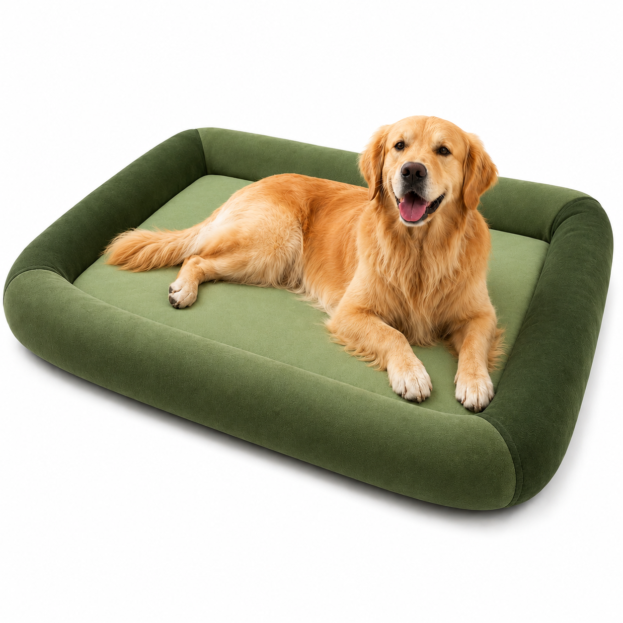 Cooling Dog Bed with Waterproof Design & Plush Texture | Ideal for Summer Comfort