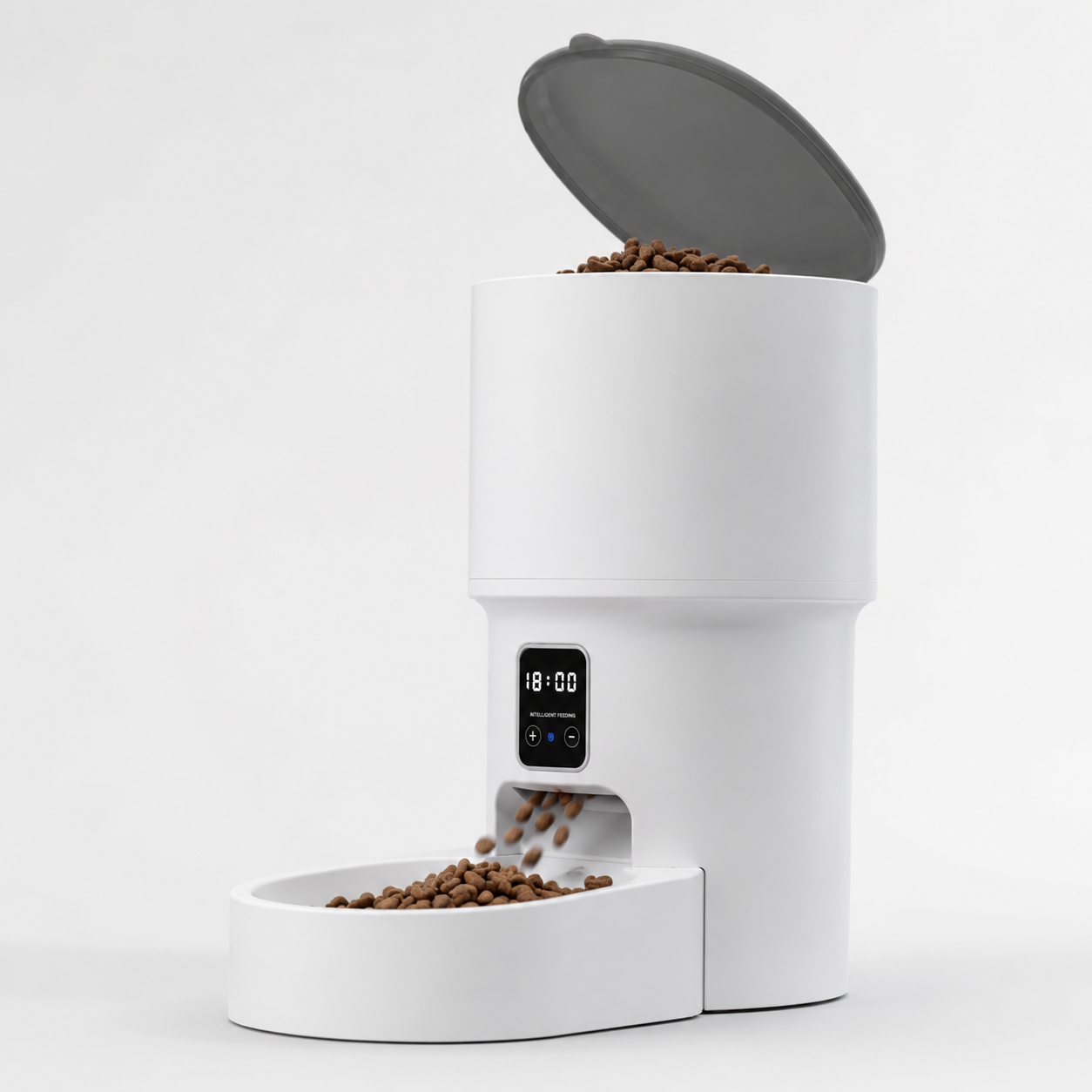 Automatic Cat & Dog Feeder with Camera – Smart 4L Pet Food Dispenser with App Control